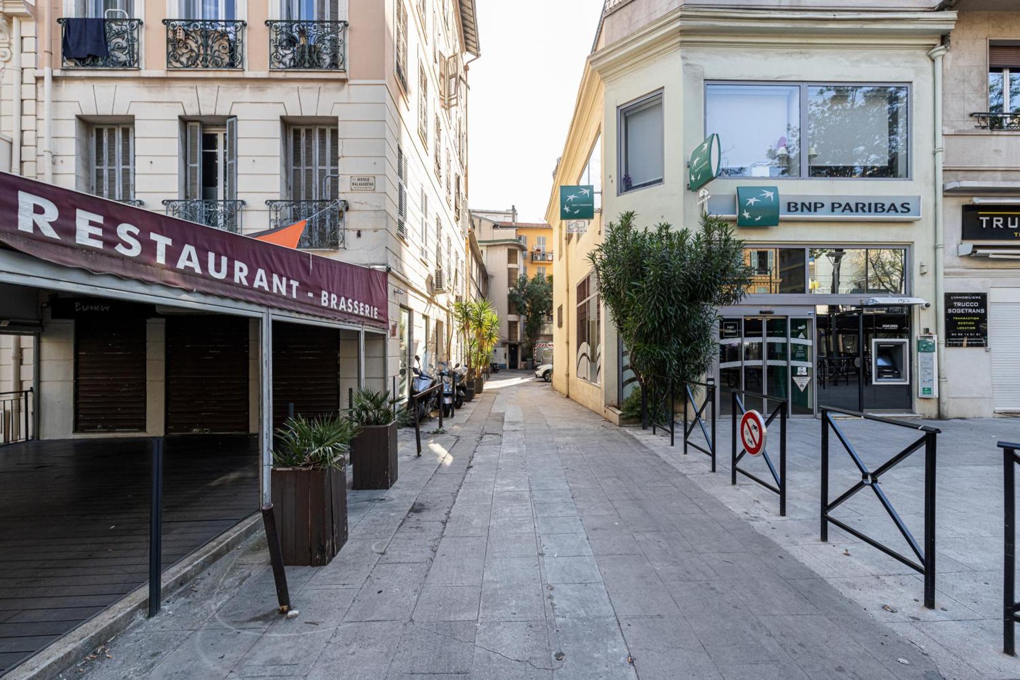 Au Coeur De La Libe - Ac - Central - Pres Tram Et Supermarches - Lit Xxl Nizza Esterno foto